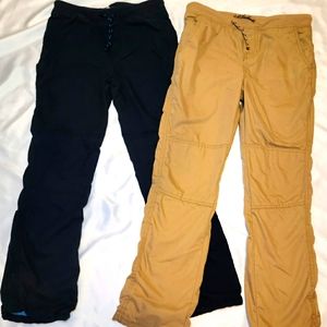 Cat & Jack Fleece Line Cargo Pants 12-14